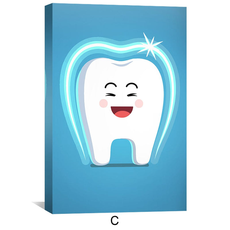 Happy Teeth Canvas
