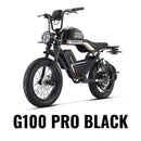 HappyRun G100 (G100 Pro) Long Distance Electric Fat Tire Bike Motorcycle (SAK95715)