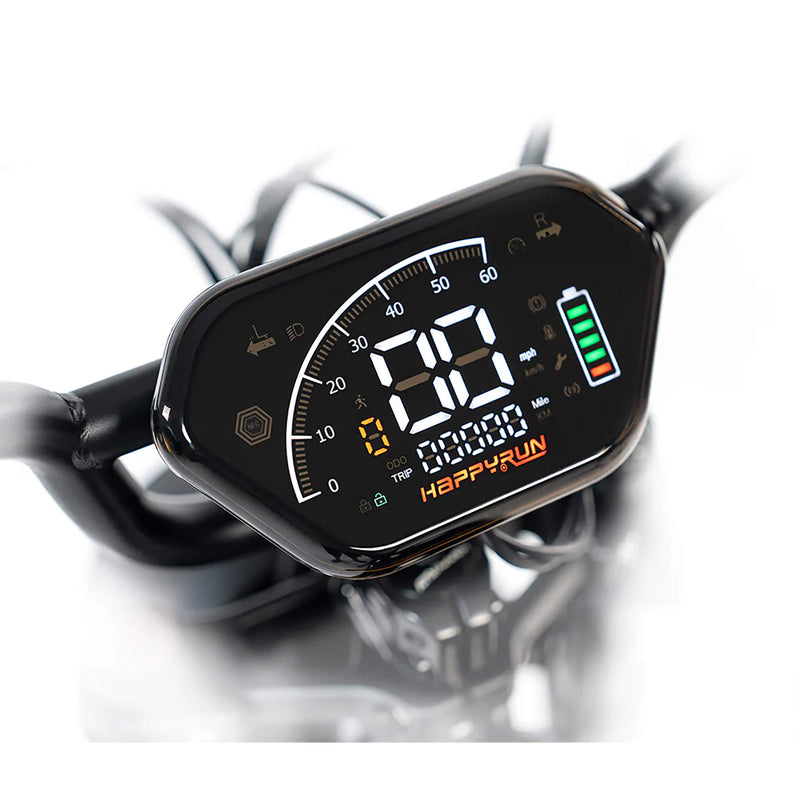 HappyRun G70 (G70 Pro) Long Distance Dual Battery Electric Fat Tire Cargo Bike (SAK81369)