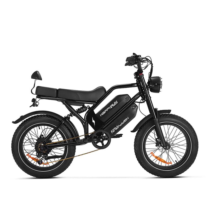 HappyRun G70 (G70 Pro) Long Distance Dual Battery Electric Fat Tire Cargo Bike (SAK81369)