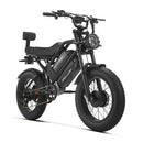 HappyRun G70 (G70 Pro) Long Distance Dual Battery Electric Fat Tire Cargo Bike (SAK81369)