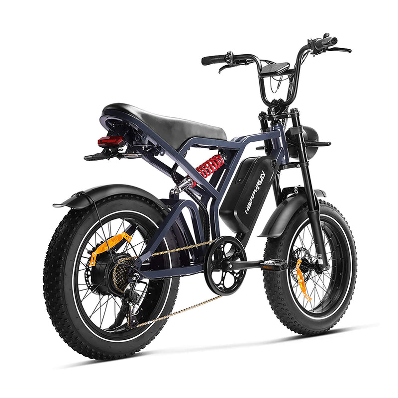 HappyRun Tank G60 Electric Off-Road Fat Tire Moped Bike (SAK48732)