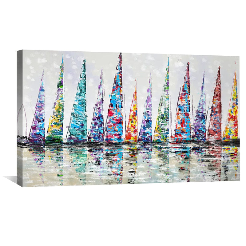 Harbor of Hues Canvas