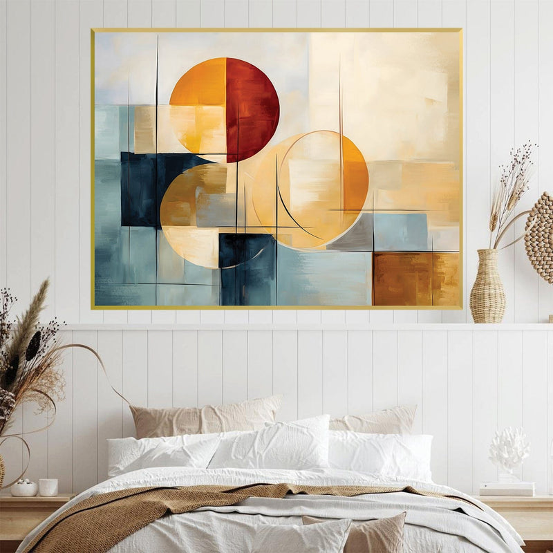 Harmony in Shapes Canvas