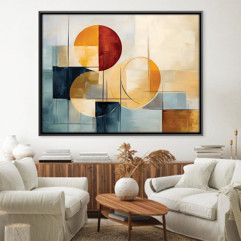 Harmony in Shapes Canvas