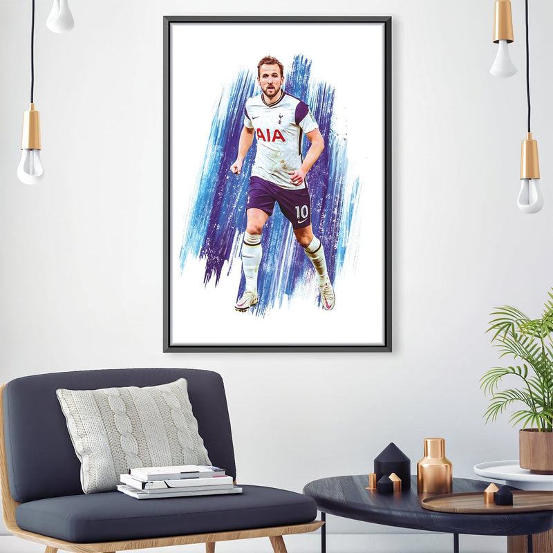 Harry Kane Streaks Canvas