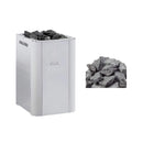 Harvia Duo Series Stainless Steel Wood Sauna Stove With Sauna Stones [WK200SLUX/WK360SLUX] (SAK68420) by SAKSBY WHOLESALE