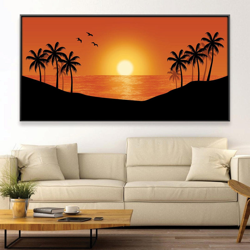 Hawaii Sunset Canvas