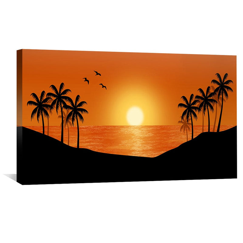 Hawaii Sunset Canvas