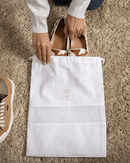 3 Small Organic Cotton Dust Bags