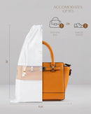 3 Small Organic Cotton Dust Bags