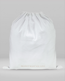 3 Large Organic Cotton Dust Bags