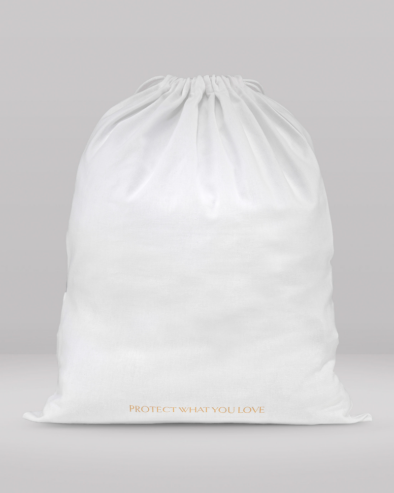 3 Medium Organic Cotton Dust Bags