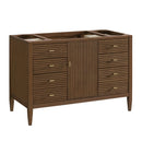 James Martin Myrrin 48" Single Bathroom Vanity, Mid-Century Walnut