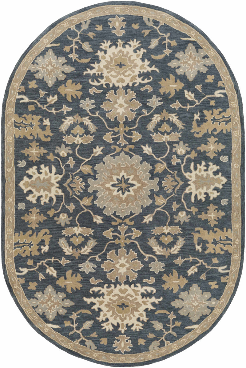Caesar 1154 Navy Wool Rug