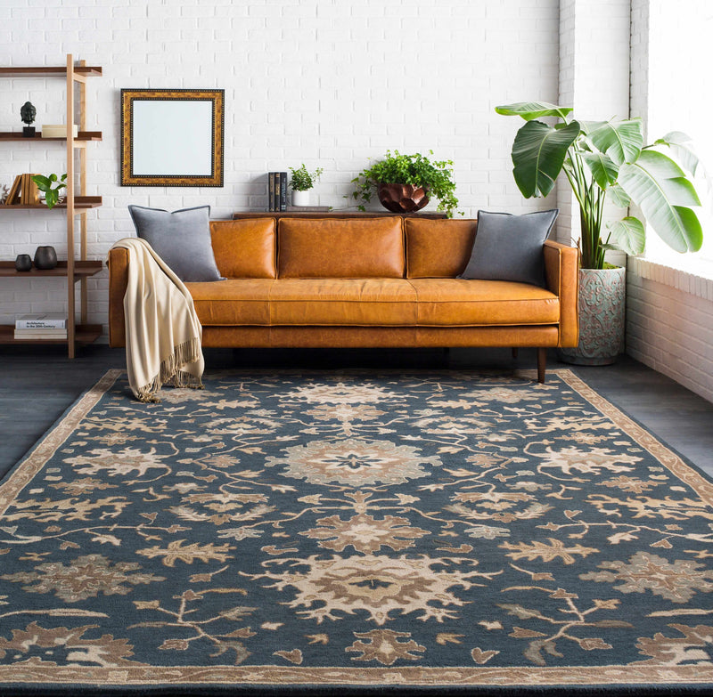 Caesar 1154 Navy Wool Rug