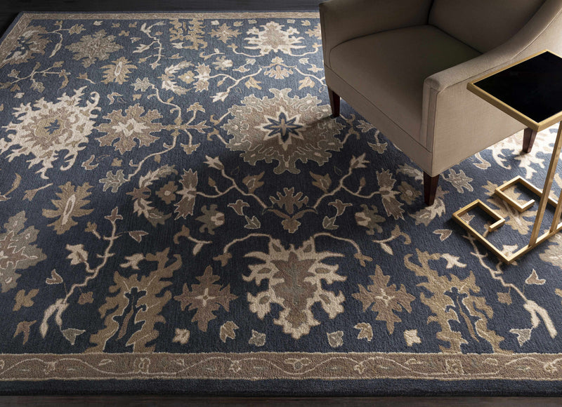 Caesar 1154 Navy Wool Rug