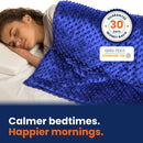 10 Lbs 48'' x 72'' Weighted Blanket for Kids with Removable Cover