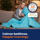 10 Lbs 48'' x 72'' Weighted Blanket for Kids with Removable Cover