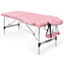 84 Inch L Portable Adjustable Massage Bed with Carry Case for Facial Salon Spa by LJGDeals
