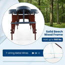 Portable Folding Massage Table with Carrying Case-Navy by LJGDeals