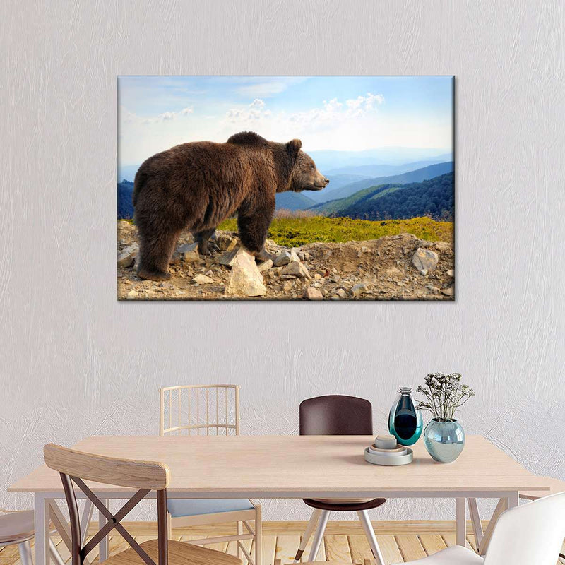 Mountain Bear Wall Art