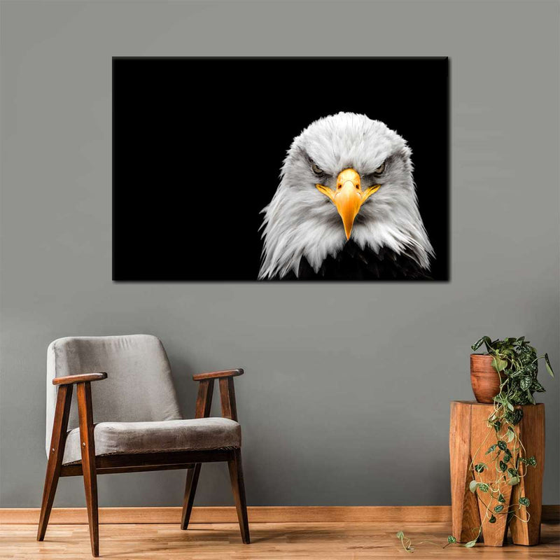 Angry Bald Eagle Wall Art