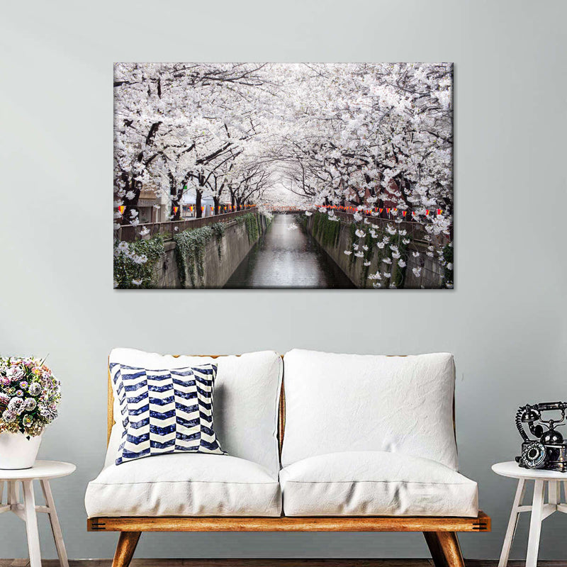 Sakura Passage Wall Art