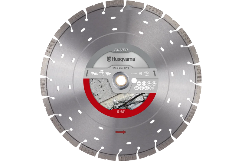 Husqvarna 534973120 VARI-CUT S45 Segmented Diamond Blade