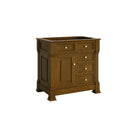 James Martin Brookfield 36" Single Bathroom Vanity, Honey Oak