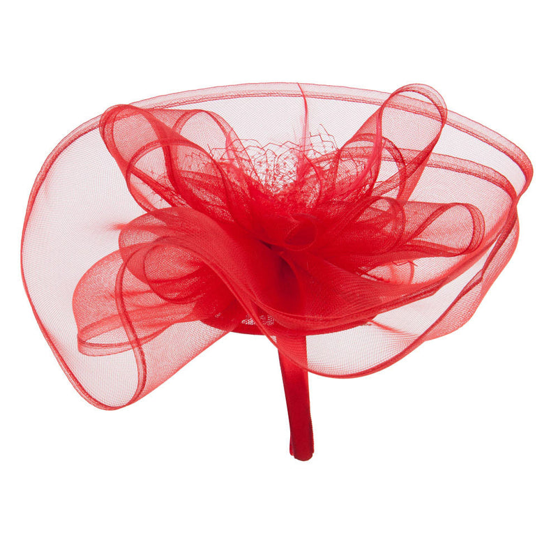 Horsehair Flower Headband Fascinator