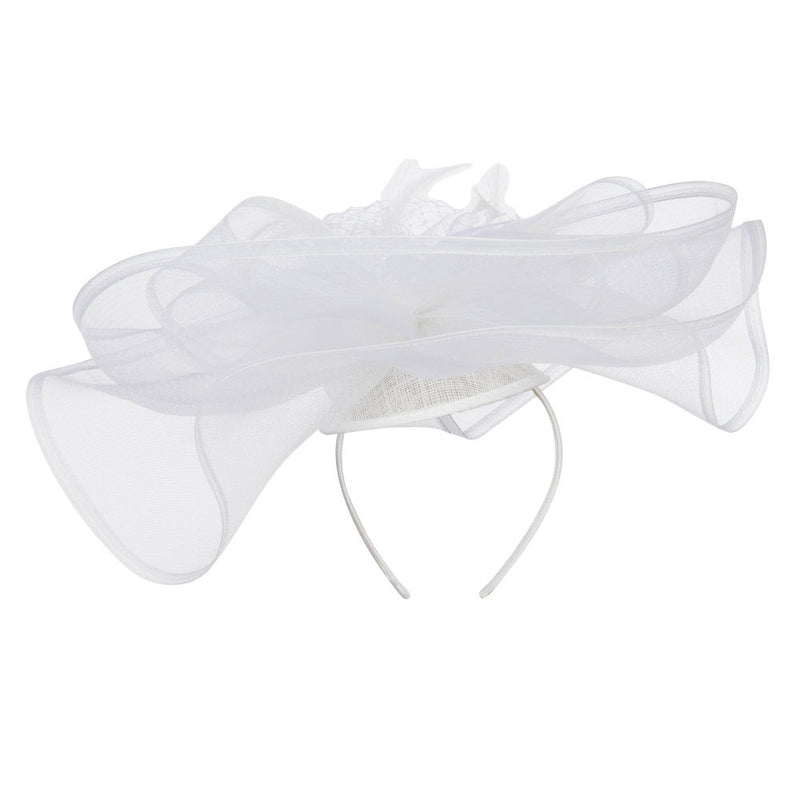 Horsehair Flower Headband Fascinator