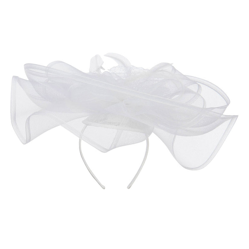 Horsehair Flower Headband Fascinator
