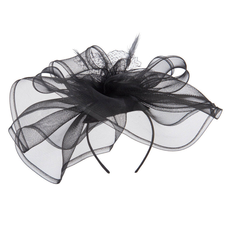 Horsehair Flower Headband Fascinator