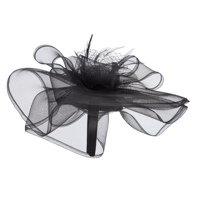 Horsehair Flower Headband Fascinator