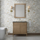 James Martin Kinnsden 36" Single Bathroom Vanity, Weathered Oak