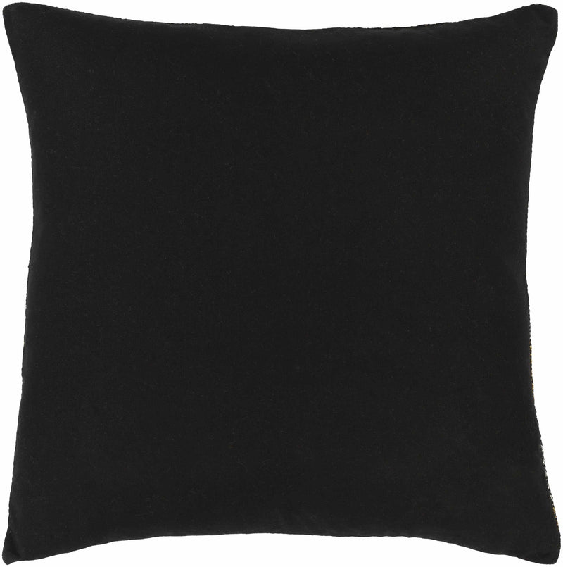 Ramillies Black Pillow Cover