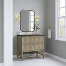 James Martin Emmeline 36" Single Bathroom Vanity, Pebble Oak