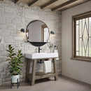 James Martin Auburn 36" Single Console Vanity, Weathered Timber