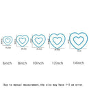 Heart cake mold for kitchen baking and decorating by Decorbites