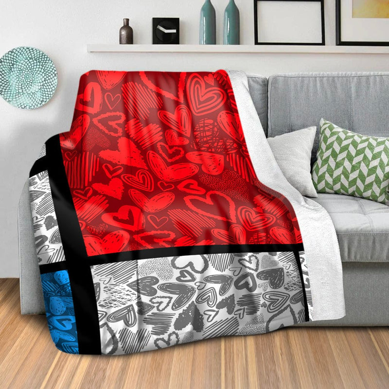 Heart Composition Blanket