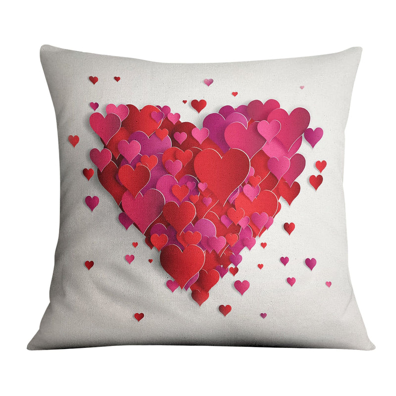 Heart Layers Cushion