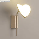 GobekUsa Gold Metal LED Wall Sconce with Leaf Design for Hallways