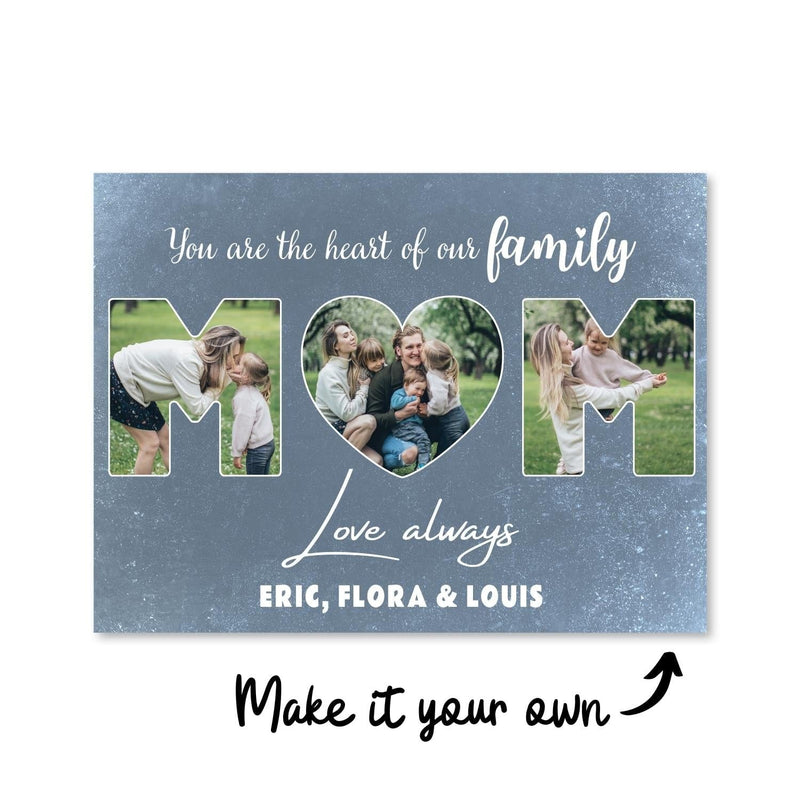 Heart of our Family Canvas