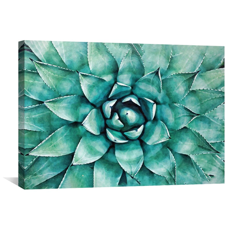 Heart of the Succulent Canvas