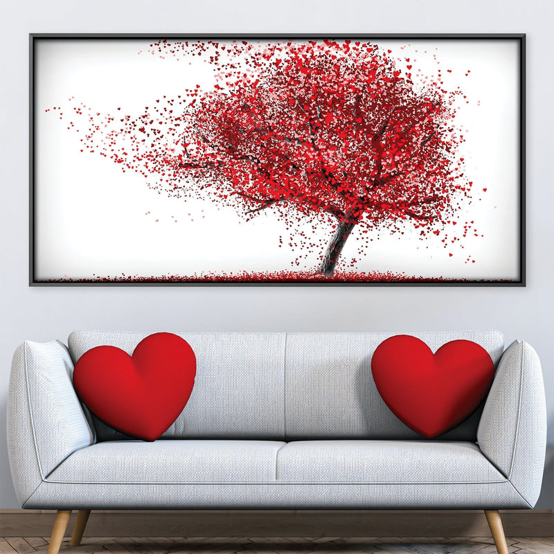 Hearts in the Wind Canvas