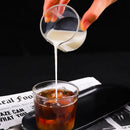 Heat resistant glass espresso milk jug with wood handle kitchen cup by Decorbites