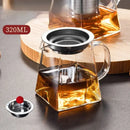 Heat resistant glass fair cup kung fu tea set dining room dispenser by Decorbites