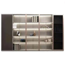 Heather · Office Shelves w/ Lighting & Wardrobe Storage by Arc Grove