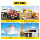 Heavy-Duty 116 Gal Portable Diesel Fuel Transfer Tank With Automatic Pump & Hose (SAK77594)